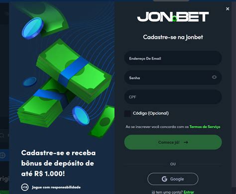 codigo bonus jonbet - código jonbet